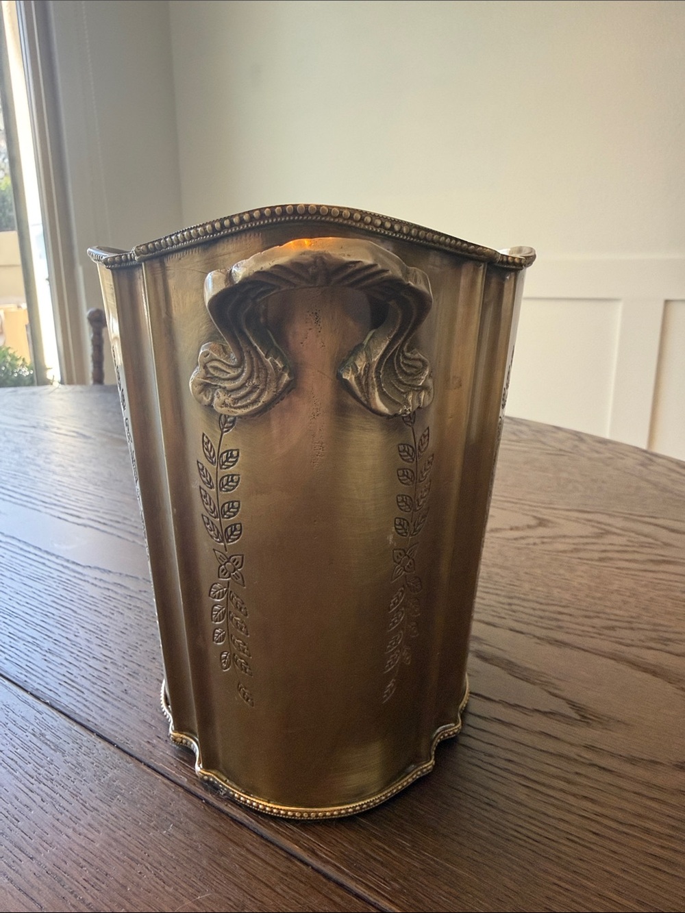Brass champagne bucket - Picture 2 of 4